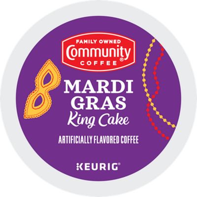 Keurig Mardi Gras King Cake Coffee