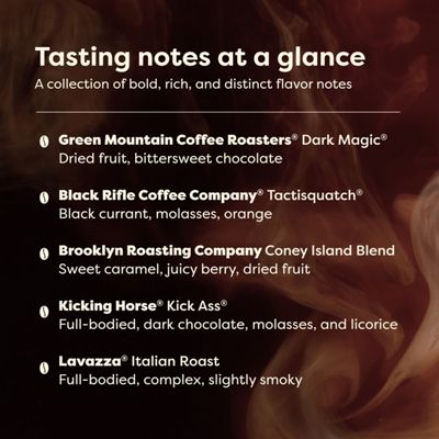 Keurig K Cup Pods Dark Edition Dark Roast K Cup Pod Collection Variety Pack - Image 5