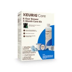 Keurig Coffee Maker K Duo Brewer 3 Month Care Kit