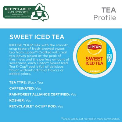 Keurig Tea and Beverages Sweet Iced Tea - Image 5