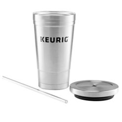Alternative view of Keurig Drinkware 16oz Stainless Steel Iced Beverage Tumbler
